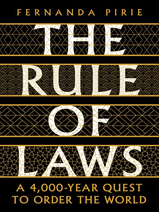 Title details for The Rule of Laws by Fernanda Pirie - Available
